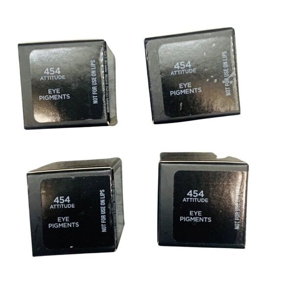 L'Oreal Infallible Magic Eye Pigments Attitude #454 Silver Glitter Eyeshadow 4pk - Picture 6 of 6